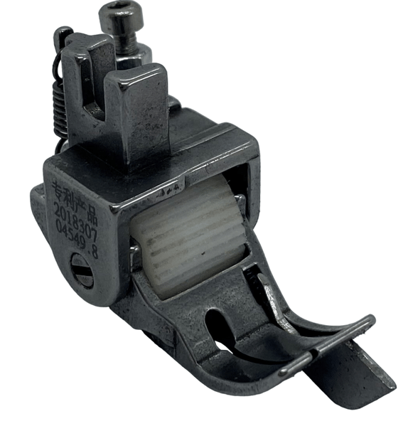 Düz Makina Gazi Ayak (Plastik Tırtıklı Tekerlekli) SP18-1/4 6.4mm / HS-GL04-1/4-PT