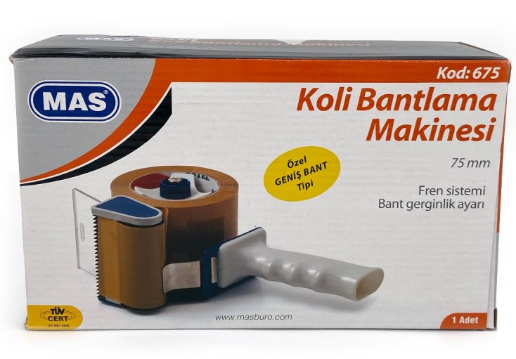 Koli Bant Makinası Geniş 75mm / MAS-675