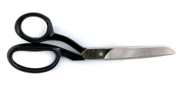 Merze 9" Siyah Saplı Regula Makası (22,86 cm) / 4115-9