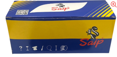 Saip Standart Şeffaf Kılçık 10.000 Pcs 25mm