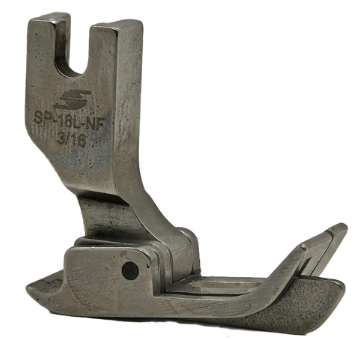 Düz Makine Yürüyen İğne Siperli Çima Ayak Sol 4.8mm / SP18L-NF 3/16