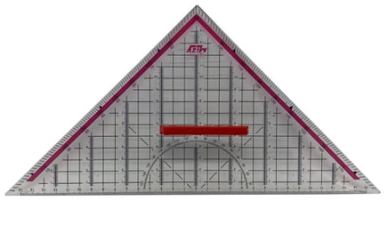 Modelist-Geoderik Üçgen Çetvel Takımı 32cm/TR-500