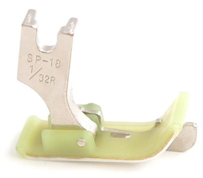 Düz Makine Çimalı Plastik Teflon Ayak Sağ (0.8mm) / TSP18 1/32