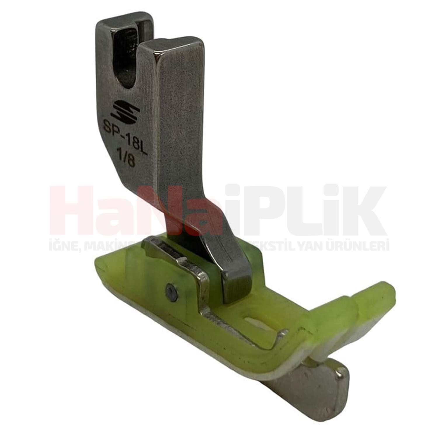Düz Makina Çımalı Plastik Teflon Ayak Sol (3.2mm) / TSP18L 1/8