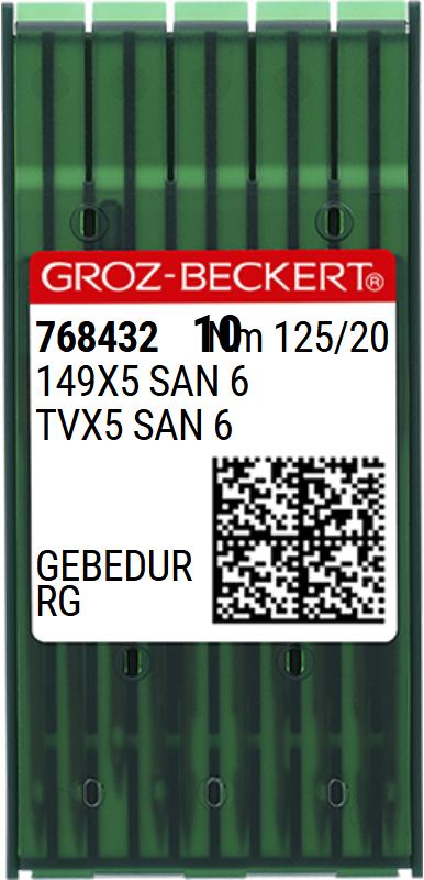 Kot Kollu Kemer İğnesi / TVX5 SAN6 GEBEDUR 125/20 (RG) (768432)