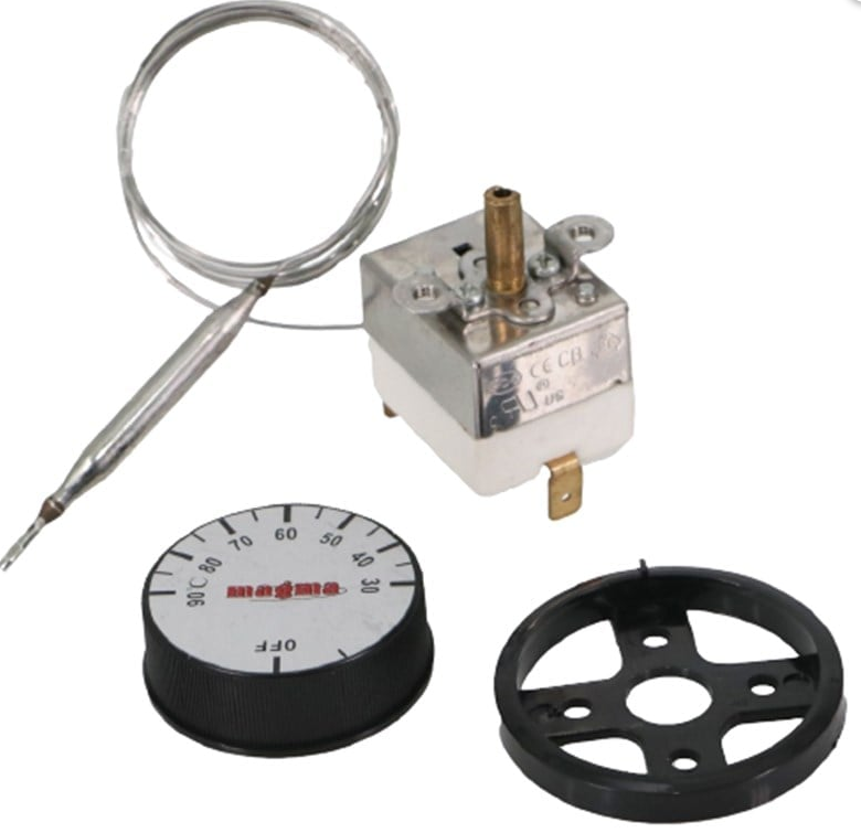 Ütü Spiralli Gazlı Termostat 30-90°C / TY GT 3090