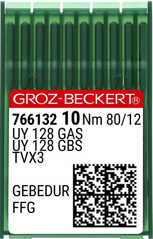 Reçme Uzun Dikiş İğnesi GEBEDUR Yanmaz İğne / UY128 (GEBEDUR) 80/12 (FFG/SES) (766132)