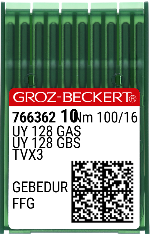 Reçme Uzun Dikiş İğnesi GEBEDUR Yanmaz İğne / UY128 (GEBEDUR) 100/16 (FFG/SES) (766362)