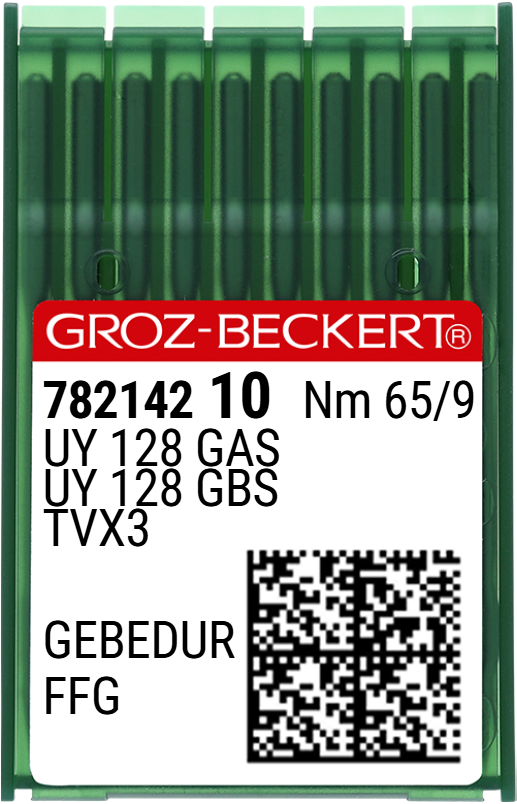 Reçme Uzun Dikiş İğnesi GEBEDUR Yanmaz İğne / UY128 (GEBEDUR) 65/9 (FFG/SES) (782142)